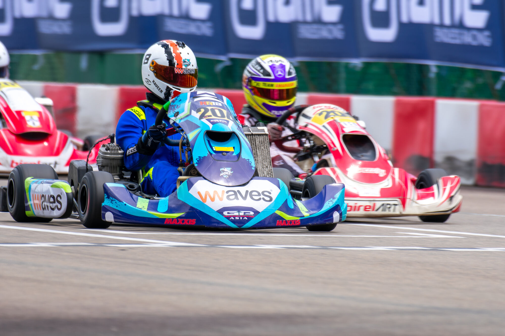 Karting race photography