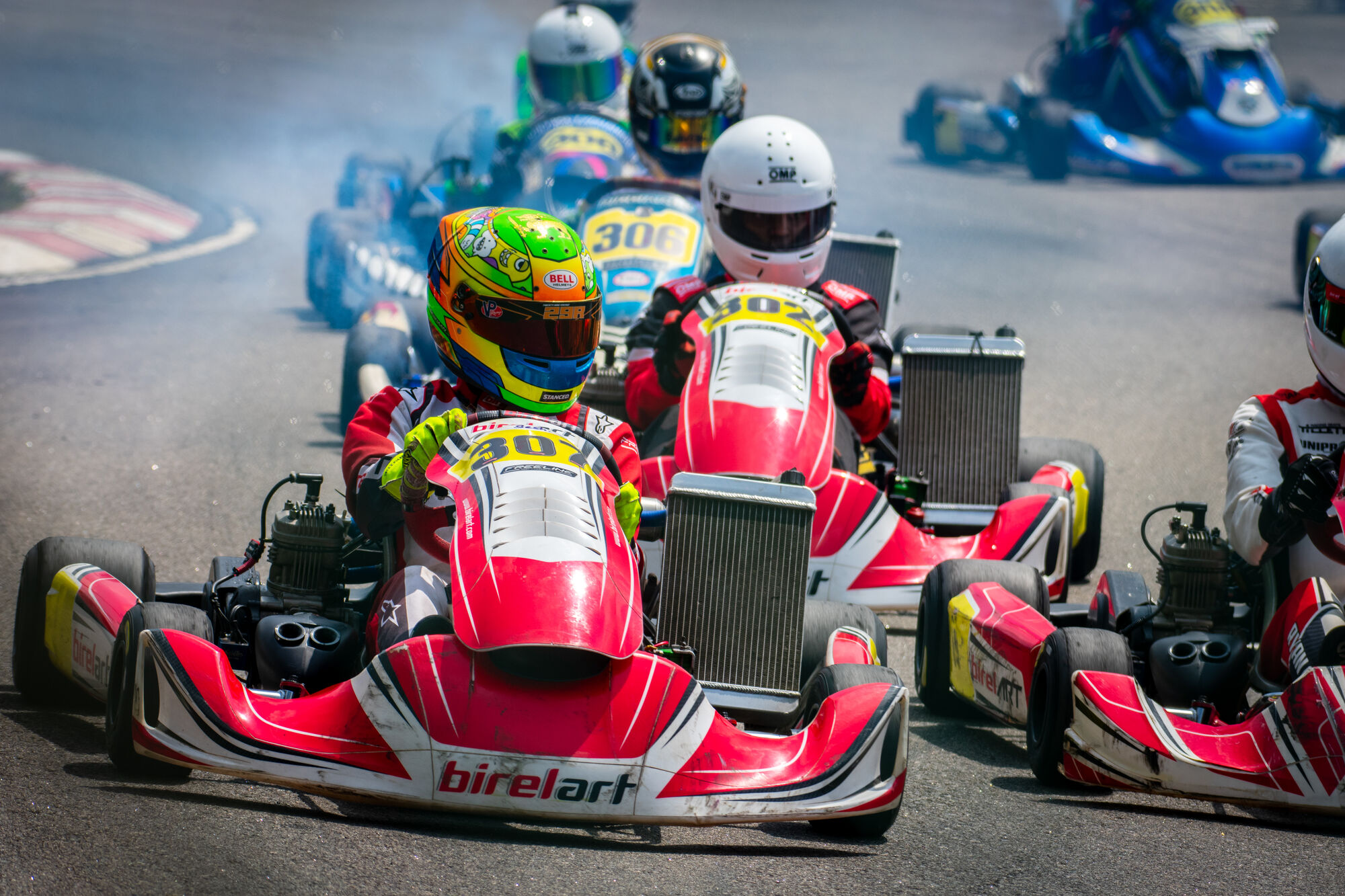 Karting race photography
