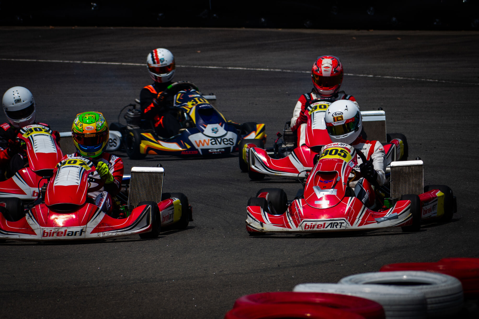Karting race photography